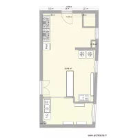 plan cuisine école avant implantation