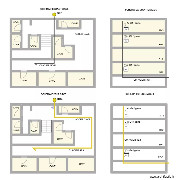 6 BENEDIC. Plan de 28 et 260 m² 6 BENEDIC. Plan de 28 et 260 m²