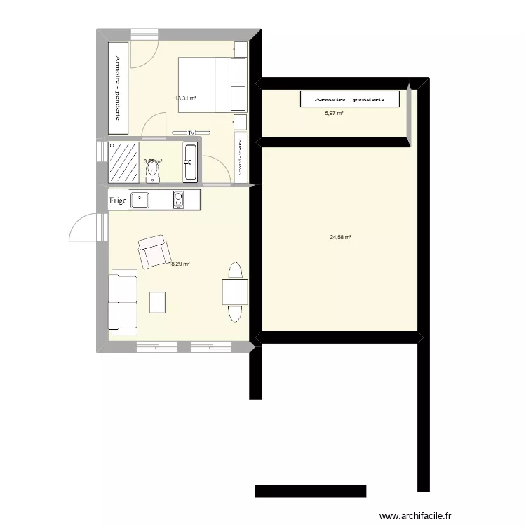 Alba pour revente rdj. Plan de 