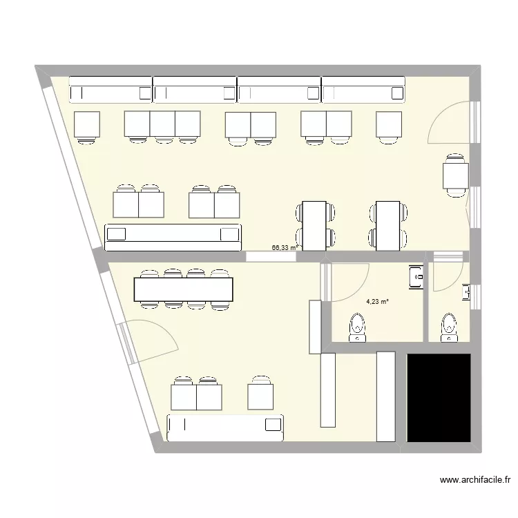 RESTO INTERIEUR NU. Plan de RESTO INTERIEUR NU. Plan de