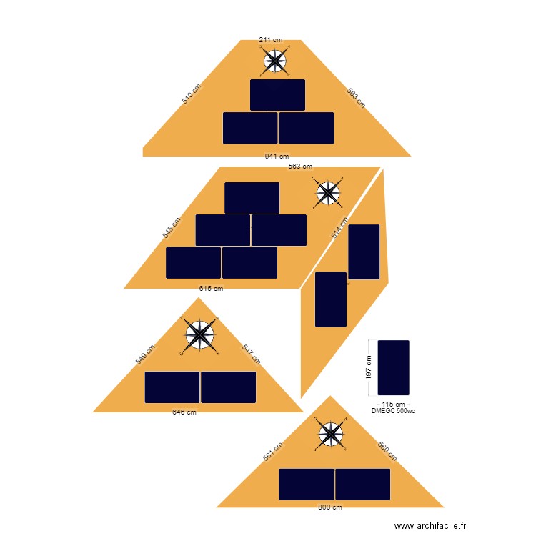 DARTEVEL. Plan de 0 pièce et 0 m2