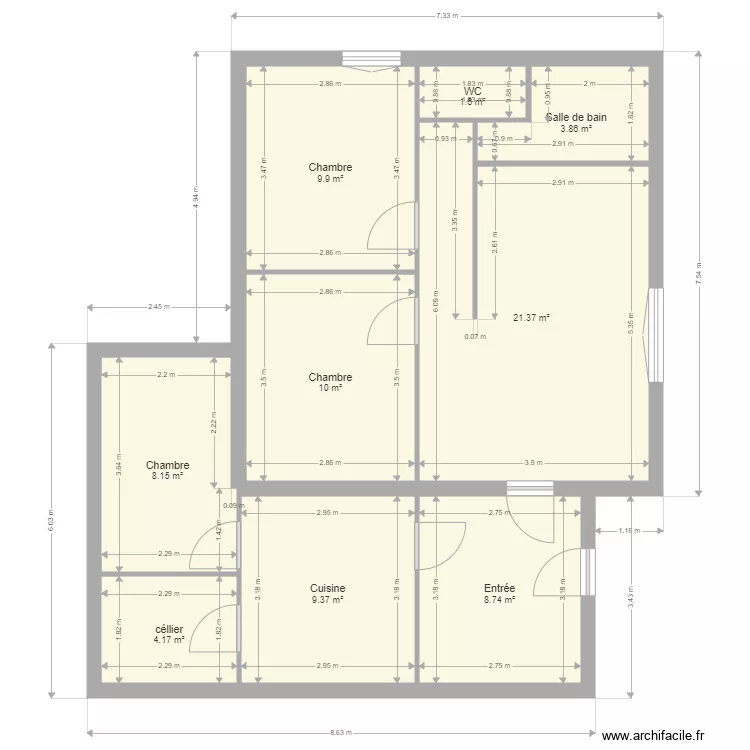 CHATAIGNIER. Plan de CHATAIGNIER. Plan de