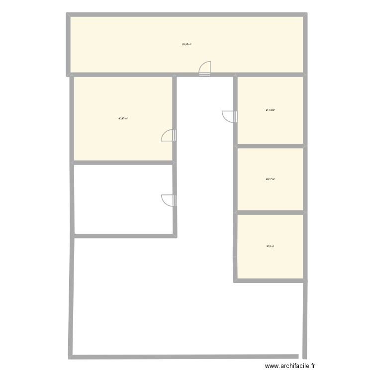 plan yanb. Plan de 5 pièces et 167 m2