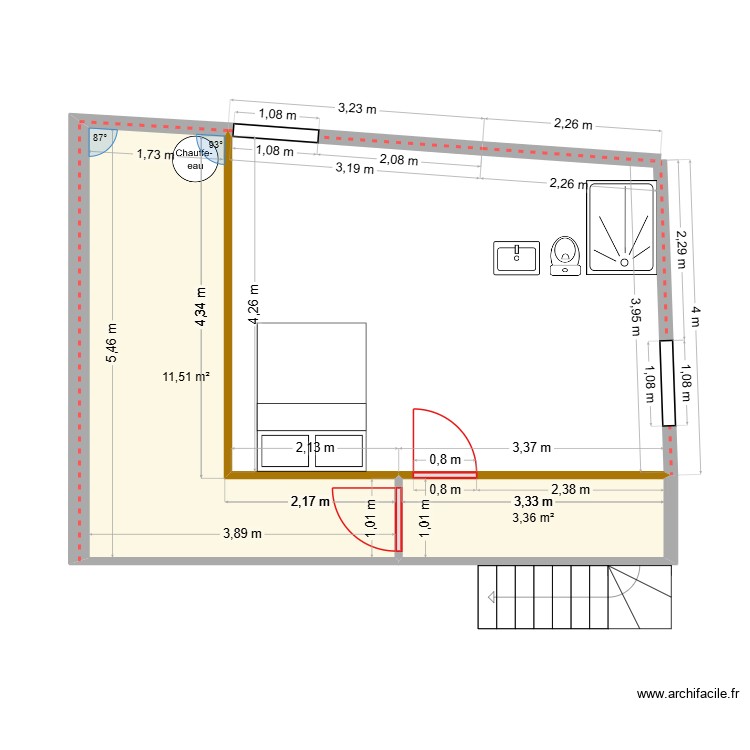 PLAN 1. Plan de 0 pièce et 0 m2