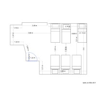 CHAMBRE GARAGE AVEC 7 LITS DONT UN LIT ETAGE