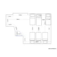 CHAMBRE GARAGE AVEC 7 LITS DONT UN LIT ETAGE