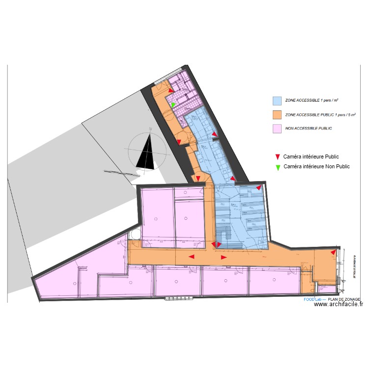 Plan vidéoprotection . Plan de 0 pièce et 0 m2