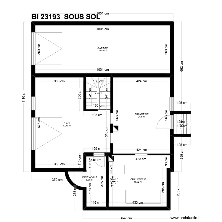 BI 23193 . Plan de BI 23193 . Plan de
