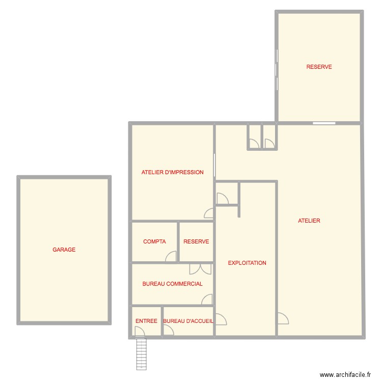 plan publicart dénomination des salles. Plan de 13 pièces et 483 m2