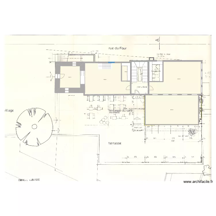 Tout un monde Vierge. Plan de 