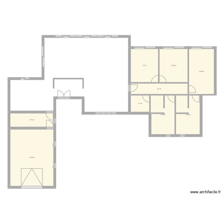 swann. Plan de 0 pièce et 0 m2