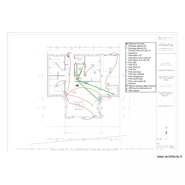 LOT 6 STE FOY AMBOISE. Plan de LOT 6 STE FOY AMBOISE. Plan de