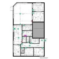 Les Ulis - Atlantique Urba - S&eacute;curit&eacute; Incendie - fen&ecirc;tre en porte