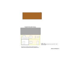 Plan de facade et toiture apr&egrave;s