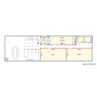 plan maison 90m2
