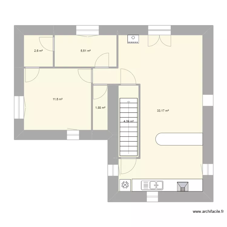 LARET - 1er étage. Plan de LARET - 1er étage. Plan de