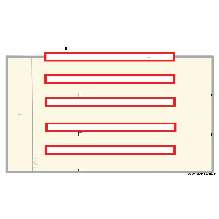 Altema HORIZONTAL. Plan de 3 pièces et 553 m2