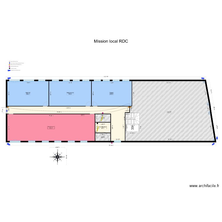 Intrusion mission locale valenciennes. Plan de 0 pièce et 0 m2