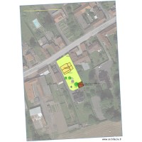 Plan de masse abri de jardin 