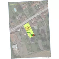 Plan de masse abri de jardin 