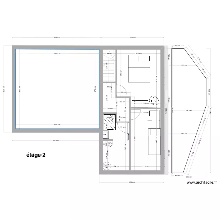gite Rosey version 4. Plan de 