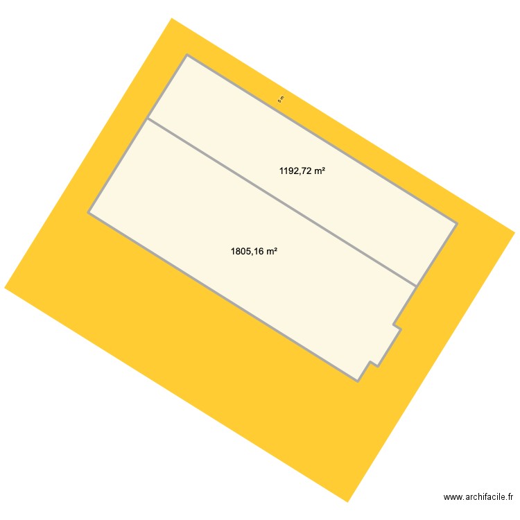 Bat PrintnGo. Plan de 2 pièces et 2998 m2