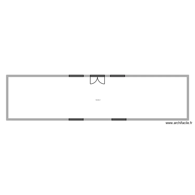 Morgane. Plan de 1 et 146 m² Morgane. Plan de 1 et 146 m²