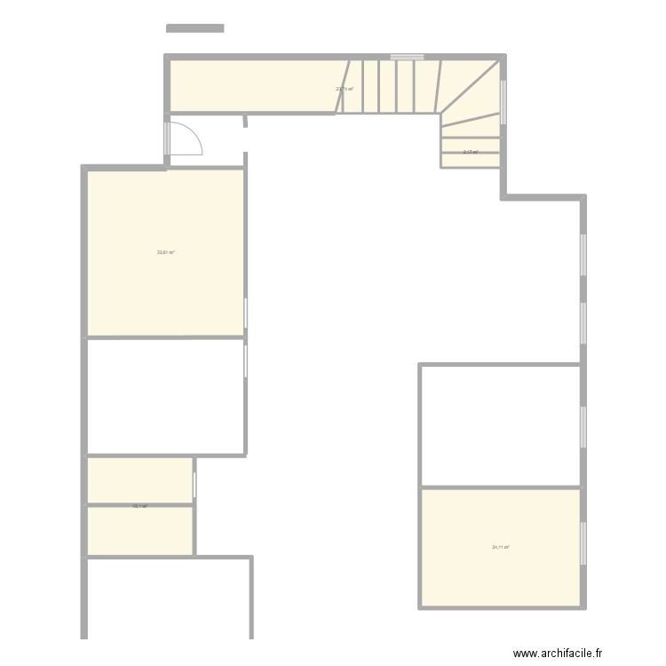 spf accueil rdc. Plan de 0 pièce et 0 m2