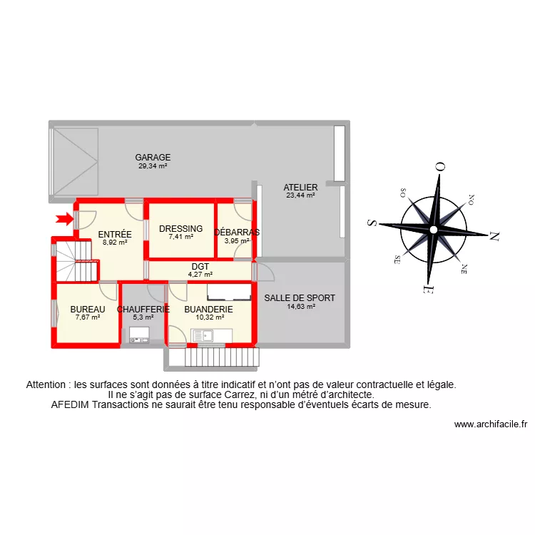 BI 30304. Plan de 34 et 333 m² BI 30304. Plan de 34 et 333 m²