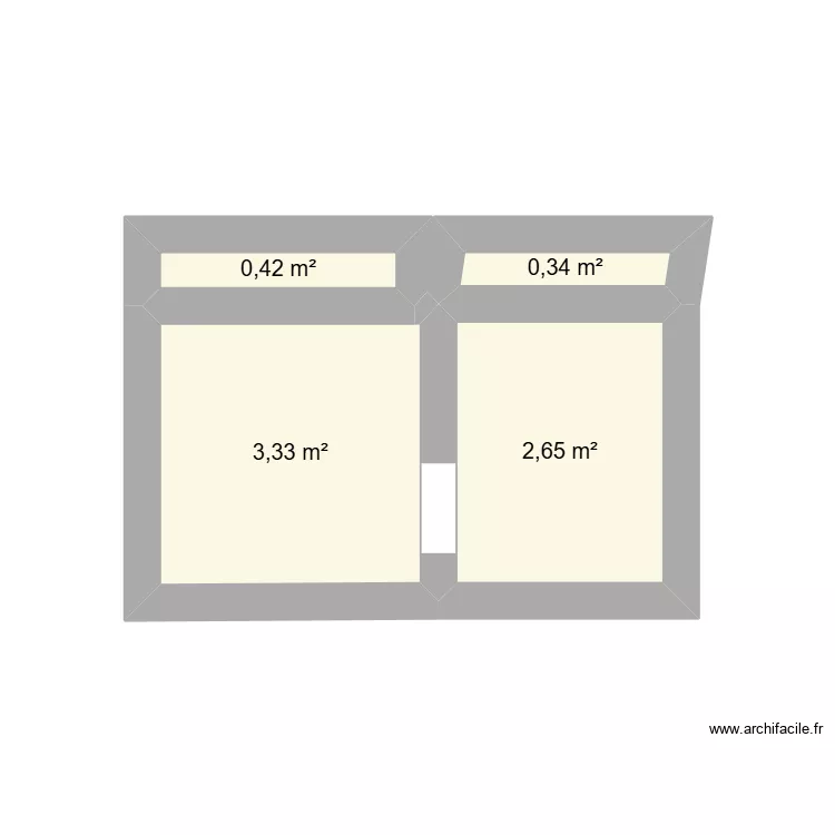 Test. Plan de 4 Pièces et 7 m² Test. Plan de 4 Pièces et 7 m²