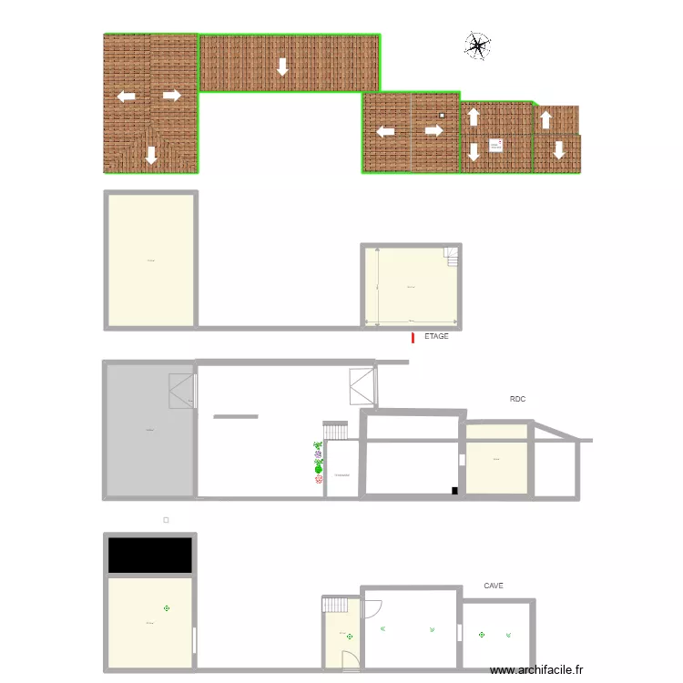 vinzieux v15. Plan de 