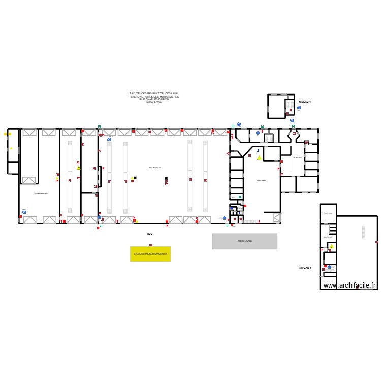 BAYI TRUCKS LAVAL. Plan de 0 pièce et 0 m2
