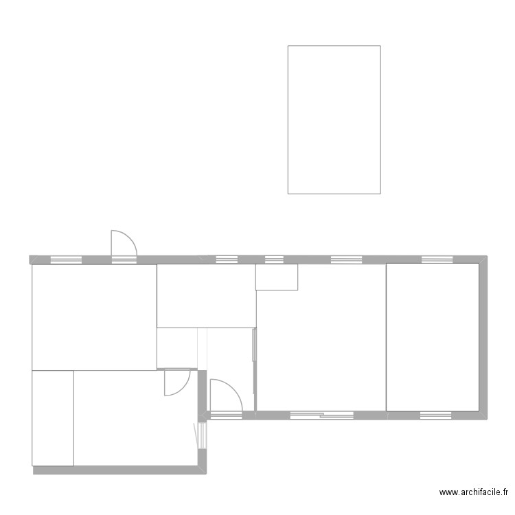ext 1. Plan de 0 pièce et 0 m2