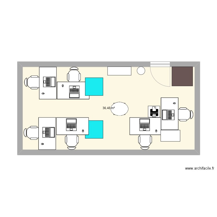 Salle 1. Plan de 0 pièce et 0 m2