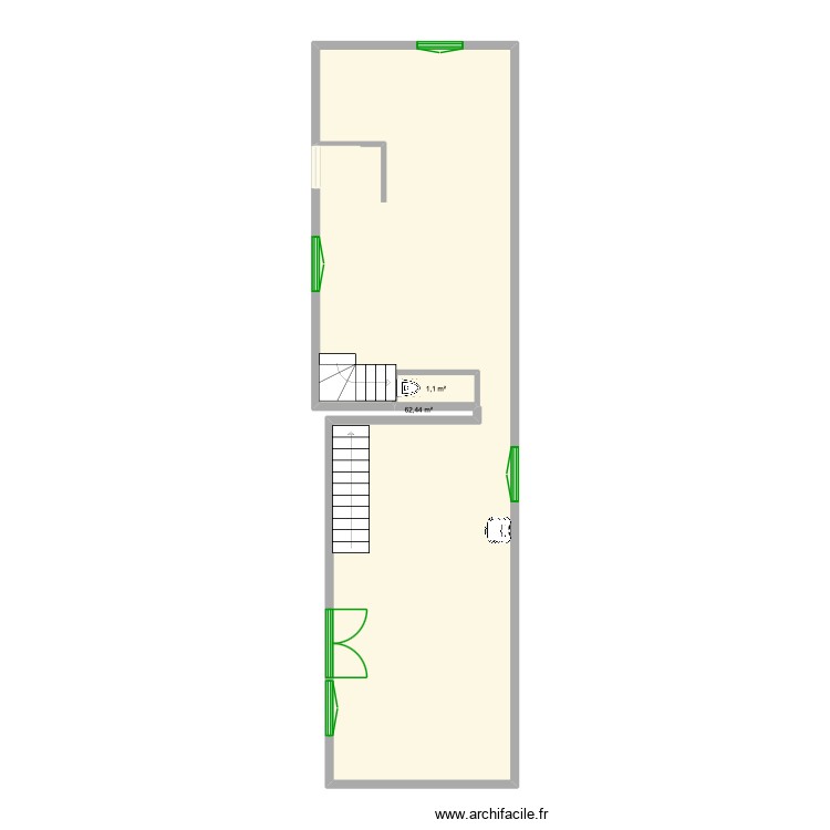 maison baptiste riz de chauss&eacute;. Plan de 0 pièce et 0 m2