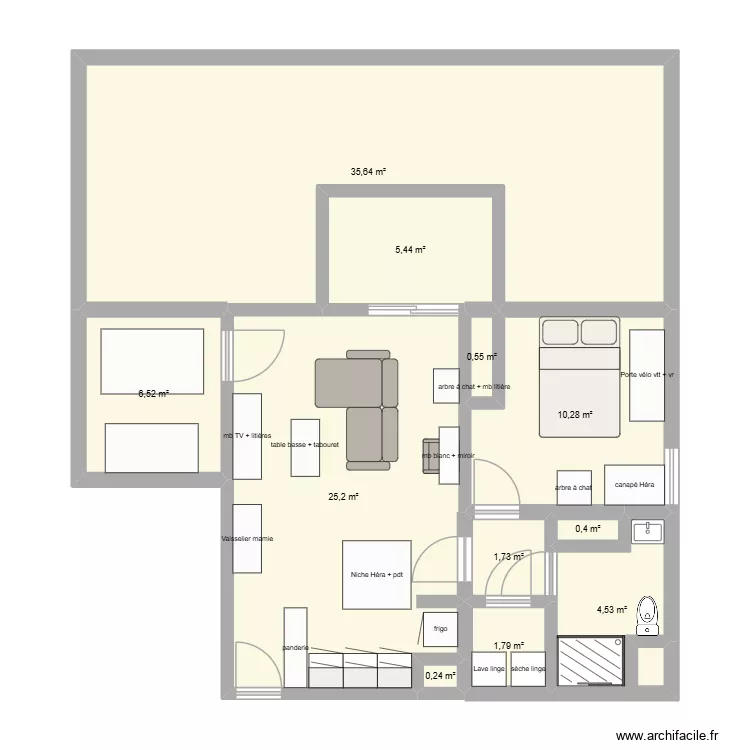 12 11 26 copie. Plan de 11 Pièces et 92 m²