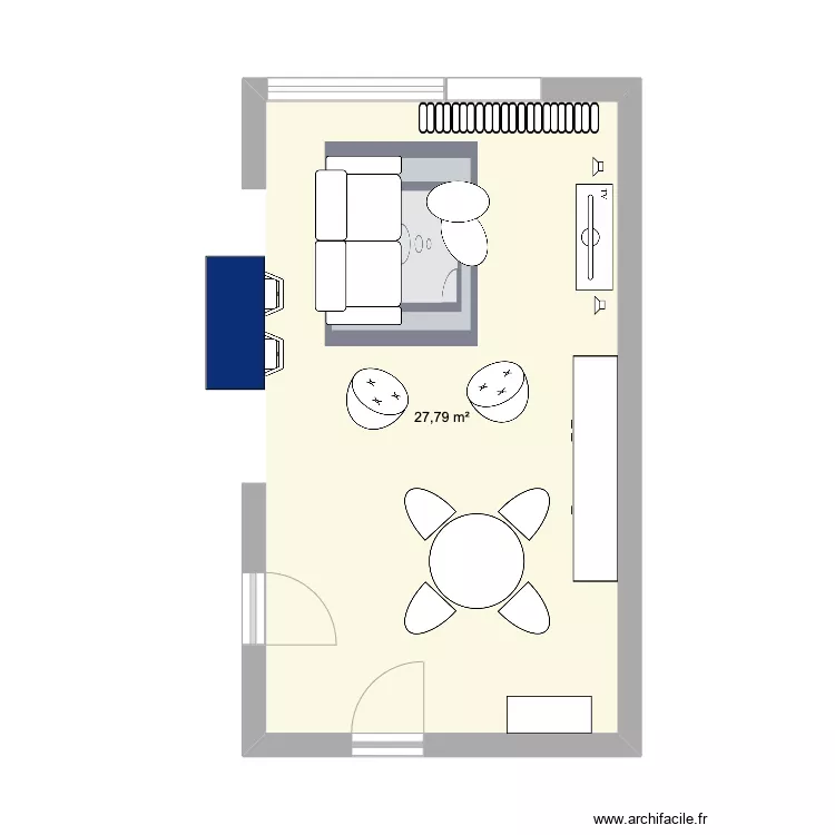 Salon salle à manger appartement maman. Plan de Salon salle à manger appartement maman. Plan de