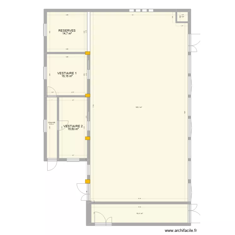 Dojo après travaux v6. Plan de Dojo après travaux v6. Plan de