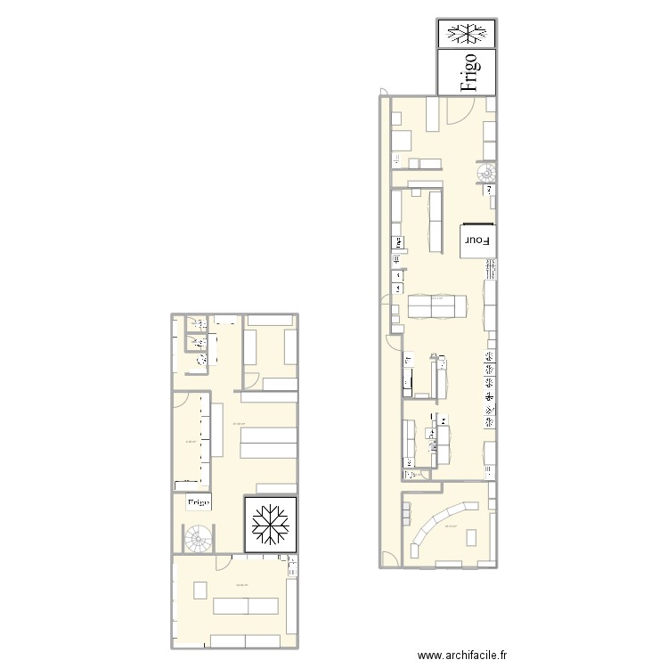 maison lam. Plan de 10 pièces et 262 m2