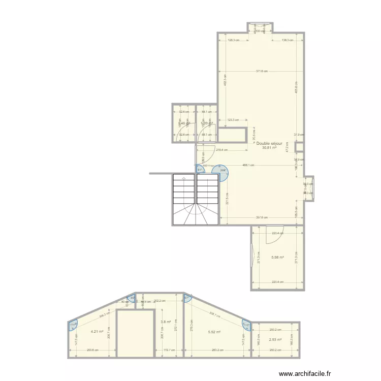 CHIROL CROIX ROUGE  BIS. Plan de 