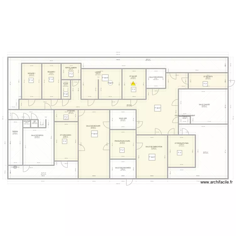 projet thoonsen. Plan de 