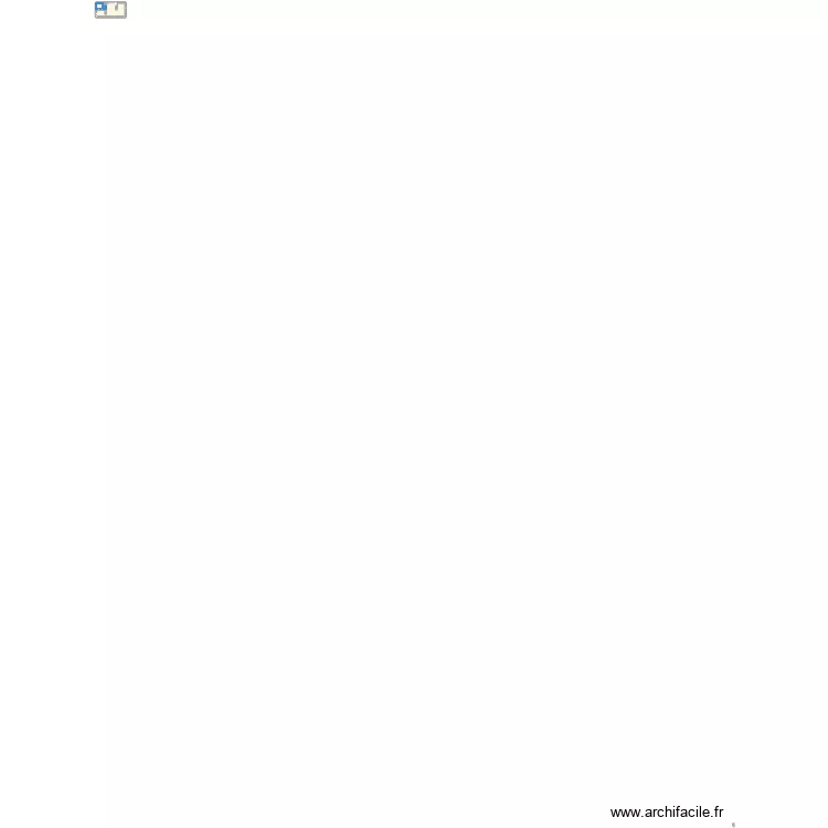 Maison RC Prise. Plan de 