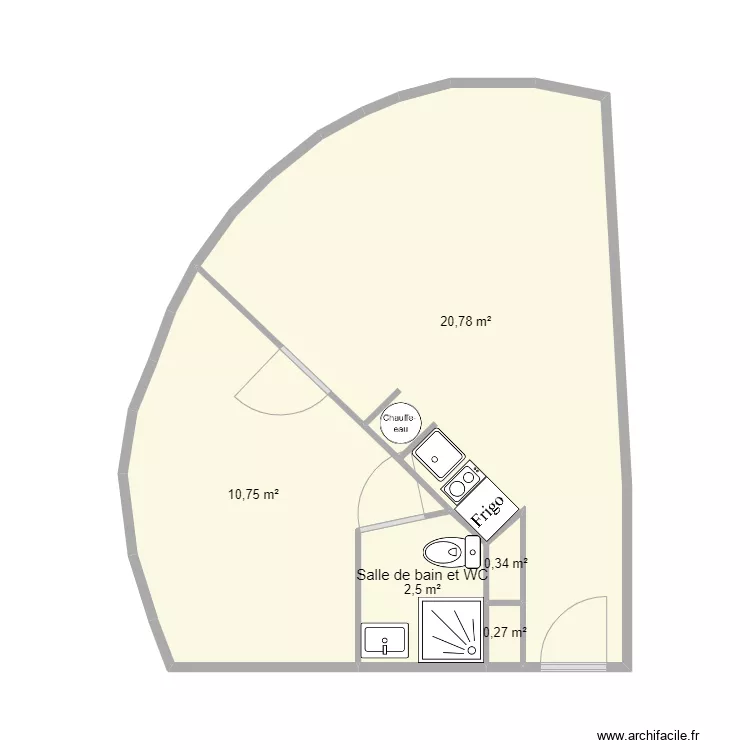 AUDOIN. Plan de AUDOIN. Plan de