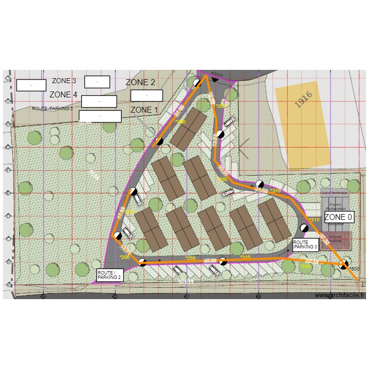 STEPHOTEL réseau E.VOIRIES. Plan de 0 pièce et 0 m2