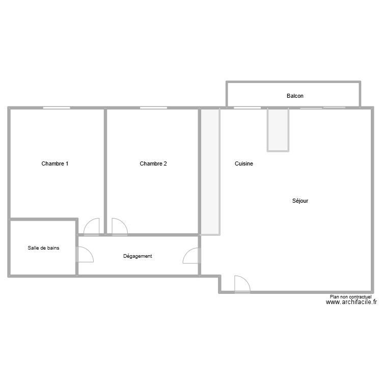 labourdette. Plan de 8 pièces et 773 m2