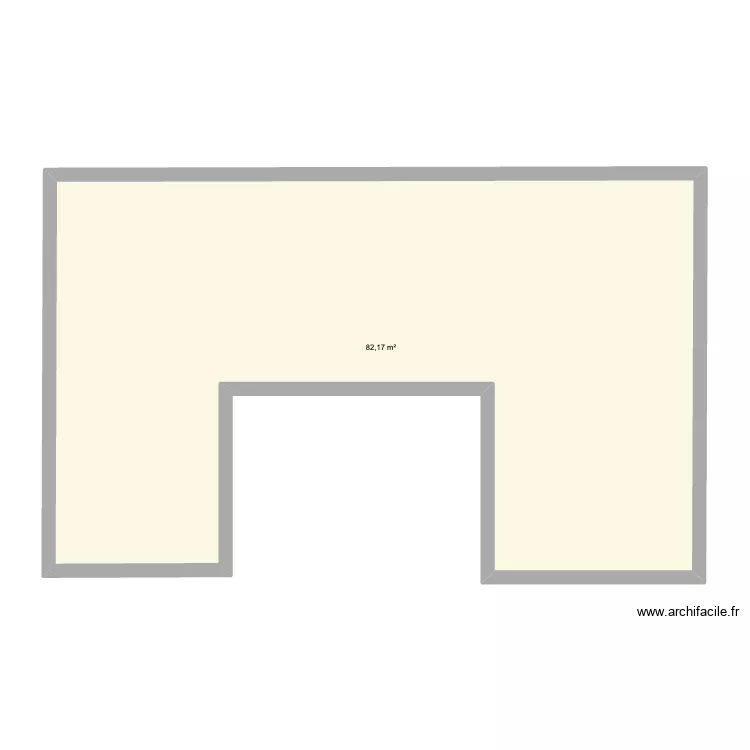 Maison &agrave; construire. Plan de 