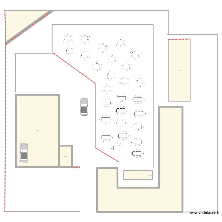 vincent. Plan de 6 pièces et 422 m2