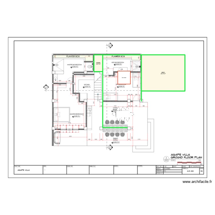agape 1. Plan de 0 pièce et 0 m2