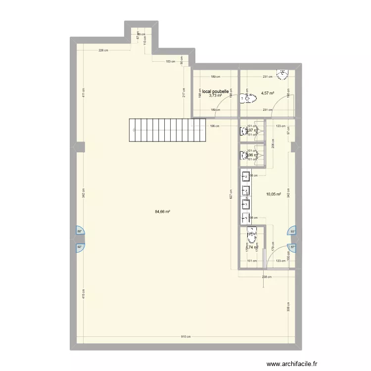 la canne plan initiale. Plan de la canne plan initiale. Plan de