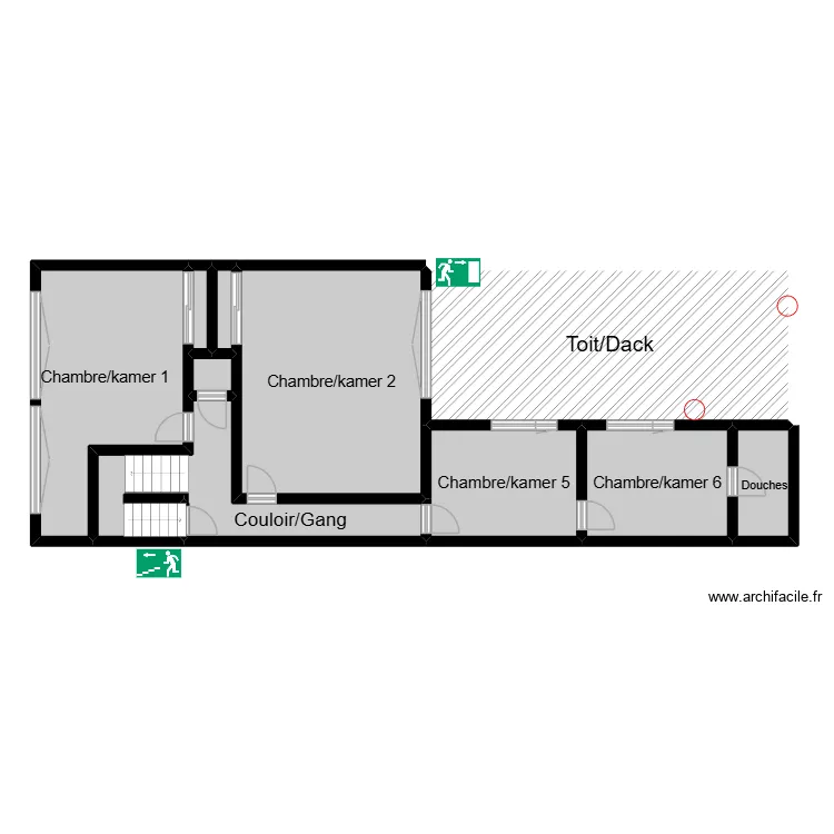 étage. Plan de 10 pièces et 144 m² étage. Plan de 10 pièces et 144 m²